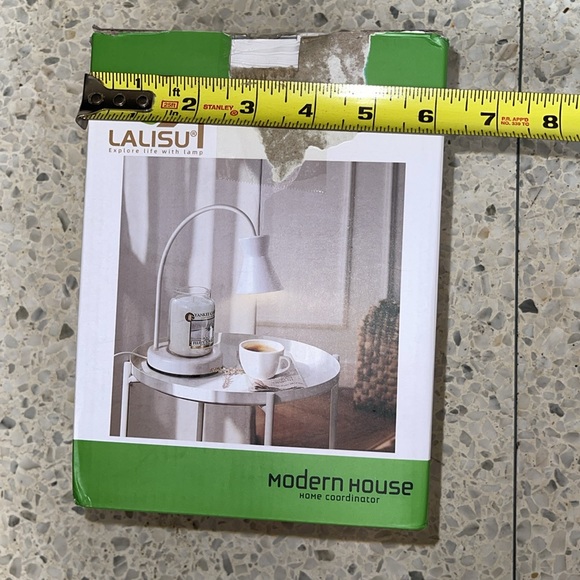 Lalisu candle warmer lamp table lamp white - Picture 5 of 5